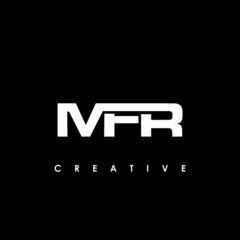 MFR Letter Initial Logo Design Template Vector Illustration