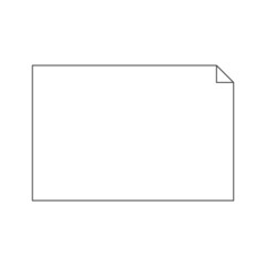 テキストフレーム、枠、メッセージ、ポイント、メモのイラスト