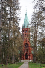 Grabkapelle in Karlsruhe, Baden Wuerttemberg, Germany