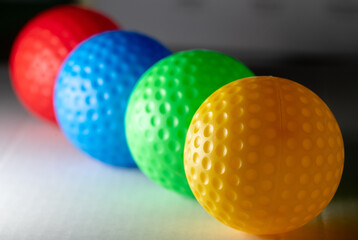 toy mini putt golf balls
