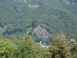 Fototapeta na wymiar View from Mt. Koujin and its observatory