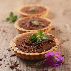 delicious chocolate cake,  chocolate tart