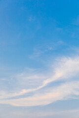 Blue sky and clouds