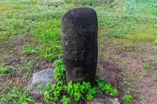 Alok Ikom Stone Monoliths, Alok, Nigeria, West Africa, Africa