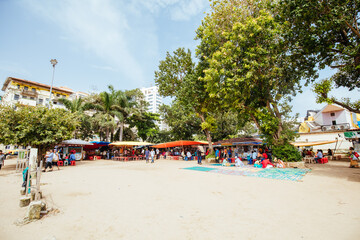 Girgaum Chowpatty Beach in Mumbai India