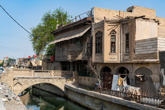 Old merchant houses, Basra, Iraq