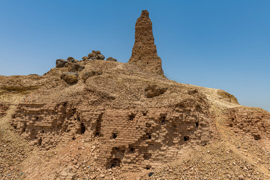 Archaeological site, Borsippa, Iraq