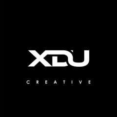 XDU Letter Initial Logo Design Template Vector Illustration
