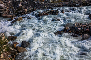 stream in the mountains