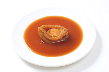 abalone in oyster sauce, abalone in soy sauce, abalone dish, abalone in abalone sauce