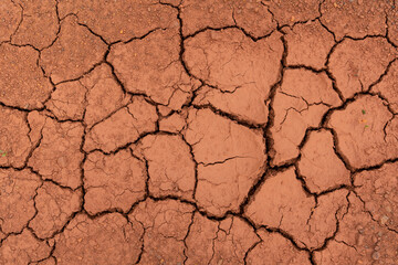 dry cracked ground