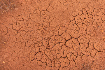 dry cracked ground