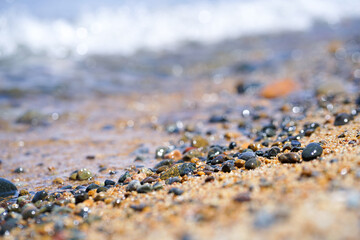 sand on the beach