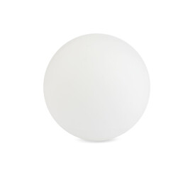 Plastic ball for table tennis isolated on white