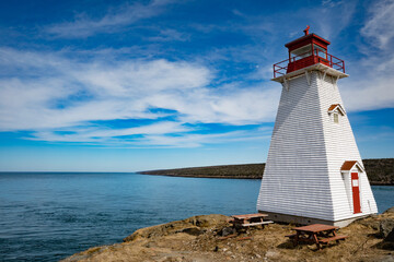 Boars Head Lighthouse Bay of Fundy NS Canada