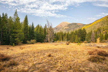 Landscape in the Eagles Nest Wilderness, Colorado