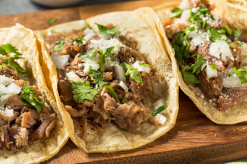 Homemade Pork Carnitas Tacos