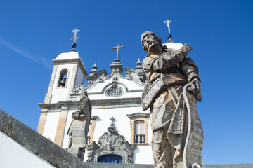 Obraz premium Statue of Prophet Ezequiel - Congonhas - Minas Gerais - Brazil