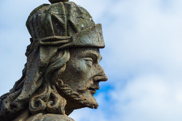 Prophet Statue Closeup - Congonhas - Minas Gerais - Brazil