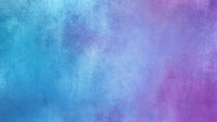 紫、青の手描きグラデーション水彩背景素材