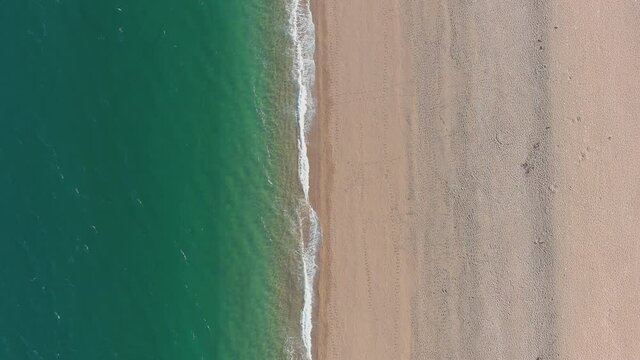 Slapton Beach in Devon in England