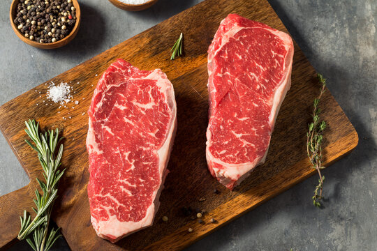 Raw Red Organic New York Strip Steak