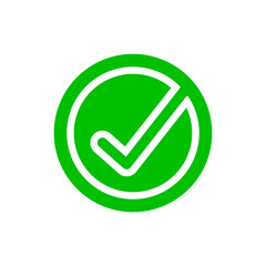 Check mark icon vector collection