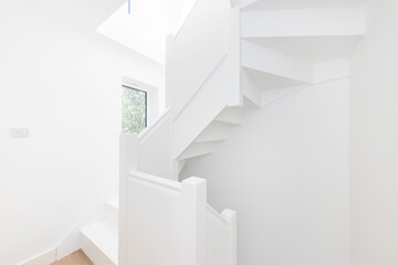 White Stairs Contemporary House London United Kindom 