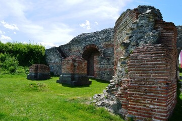 the ruins of the old city