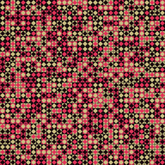 Abstract Geometric Pattern generative computational art illustration