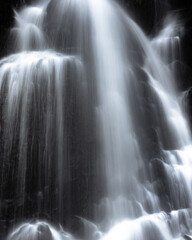 Fototapeta na wymiar Waterfall texture in Hawaii 