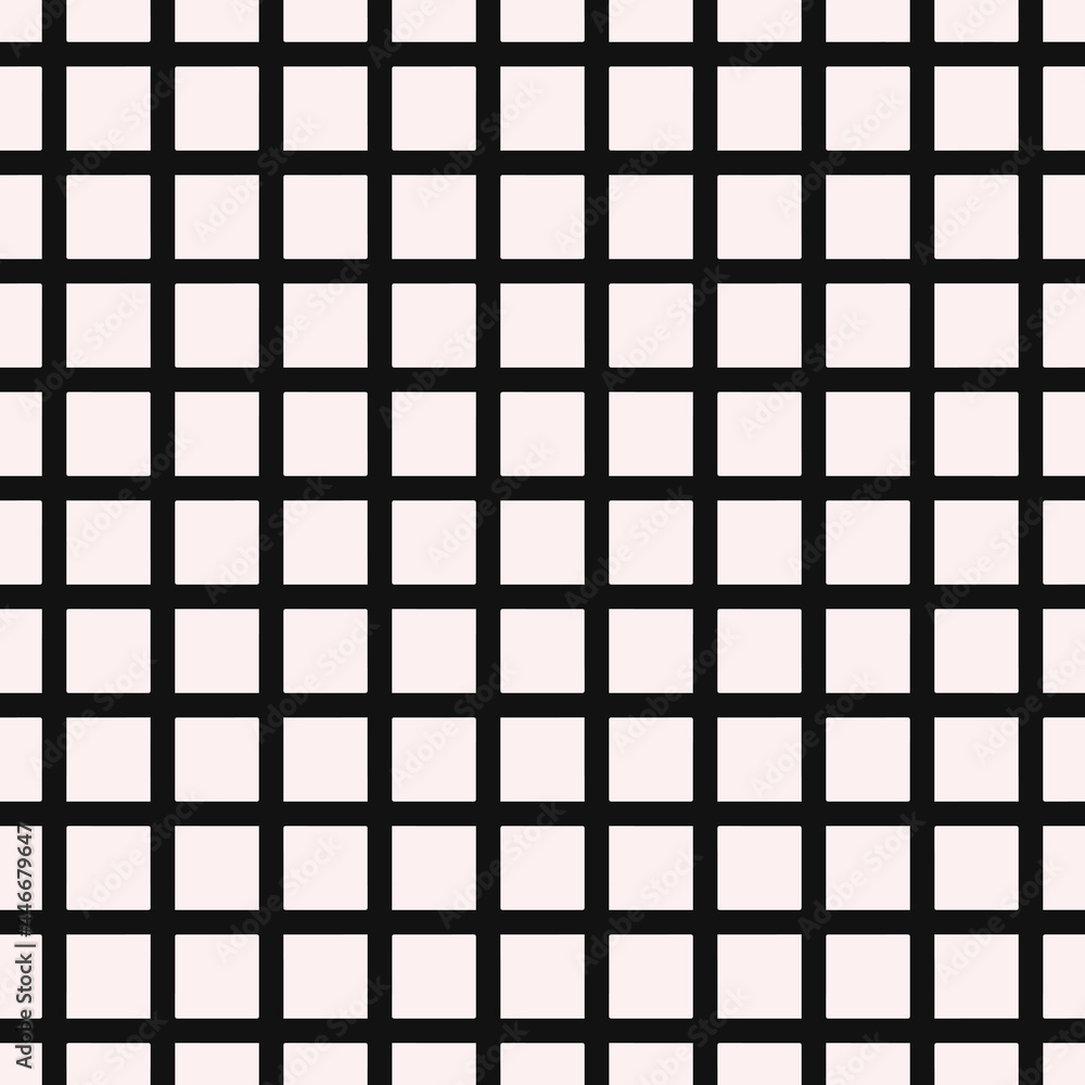 Aufkleber minimal mesh. vector black stripes and empty cells.