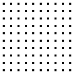 Vector isolated grid. 10x10 black squares.