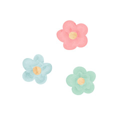 watercolor decorative element for design