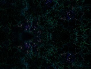 Imaginatory fractal background generated Image