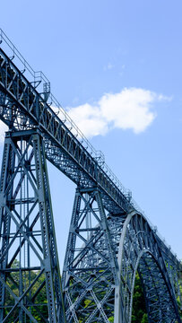 Pontes de ferro no Porto