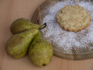 Birnenstreuselkuchen