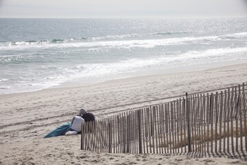Couple on beach