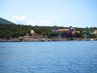 Fototapeta na wymiar The island of Hvar in the Adriatic Sea