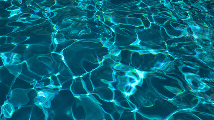 Swimming pool surface abstract background