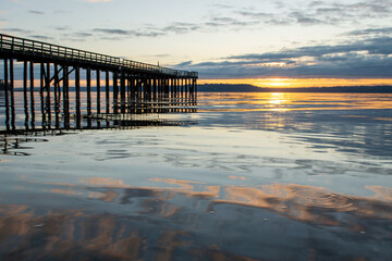 pier on the sea