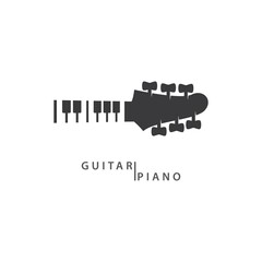 Piano vector ilustration