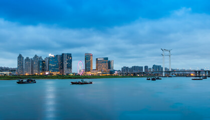 Urban scenery of Quanzhou City, Fujian Province, China