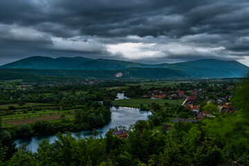 view of the river