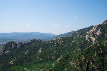 Fototapeta premium The Great Mountain in the West of Beijing