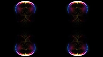 abstract background with glowing lines