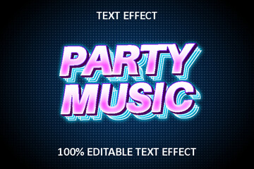 Editable Text Effect BLUE PINK LIGHT