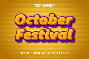 Fancy Editable Text Effect Orange Purple