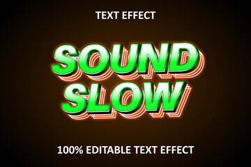 12. Double Neon Editable Text Effect Orange Green