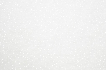 White washi paper with white snowy sky landscape pattern. Japanese traditional craftsman's handmade paper texture background